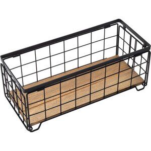 Metal Wire Storage Basket – Toilet Paper Holder